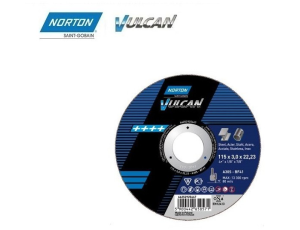 NORTON TARCZA VULCAN 125 x 3.0 x 22.2mm A30S DO METALU