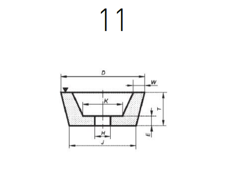 NORTON ŚCIERNICA M14 125mm x 50mm 37C1699N5B5 - 3
