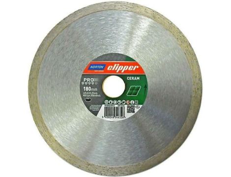 NORTON TARCZA D.PEŁNA 180mm CLIPPER PRO CERAM