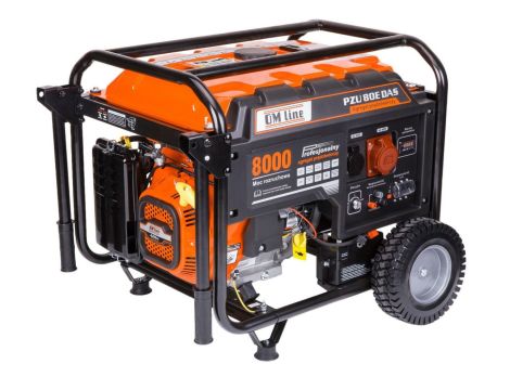 OLEO-MAC GENERATOR PRĄDOTWÓRCZY 6,0KW PZU 80E DAS 230/400V ROZRUSZNIK