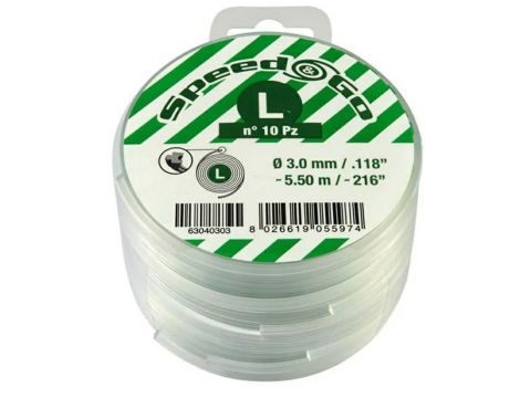 OLEO-MAC ŻYŁKA TNĄCA LOAD&GO 3,0mm/5,5m 10szt...