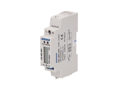 ORNO 1-FAZOWY WSKAŹNIK ZUŻYCIA ENERGII PORT RS-485, 80A  &&  ...