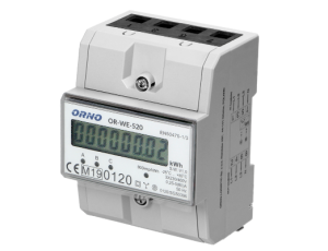 ORNO 3-FAZOWY LICZNIK 80A 3 MODUŁY ...
