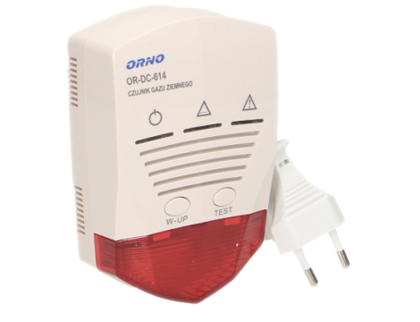 ORNO CZUJNIK GAZU ZIEMNEGO SIECIOWY && - 4
