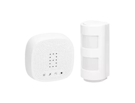 ORNO CZUJNIK RUCHU X 2 Z SYGNAL BEZPRZEW IP44,120M ...