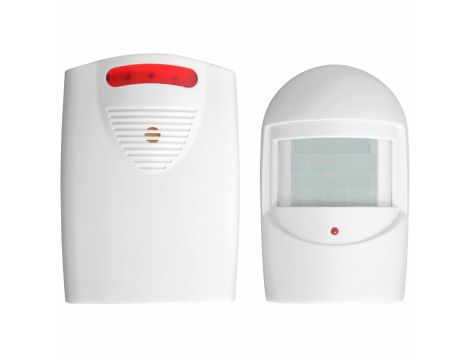 ORNO CZUJNIK RUCHU Z SYGNALIZACJĄ BEZPRZEW. IP44, 120M