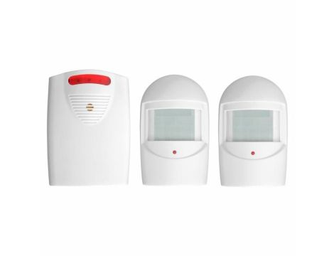 ORNO CZUJNIK X 2 Z SYGNAL. BEZPRZEW IP44 120M