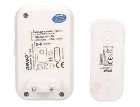 ORNO DZWONEK BEZPRZEWODOWY FADO AC && ... - 2