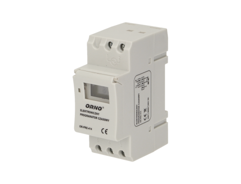 ORNO ELEKTORNICZNY PROGRAMATOR CZASOWY 16 PROGRAMÓW, 2 MODUŁY  && ...