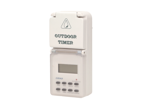 ORNO ELEKTRONICZNY PROGRAMATOR CZASOWY 8 PROGRAMÓW, IP44 ...