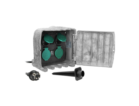 ORNO GN. KAMIEŃ, 4x2P + Z 3x1,5mm2, 3mm SCHUKO, H07RN-F ...