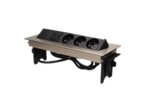 ORNO GNIAZDA WPUSZ. W BLAT 3X2P+Z, USBx2 NIKLOW. 1,8M ...