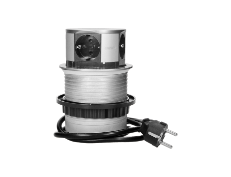 ORNO GNIAZDO MEBLOWE 4x2P+Z WYSU Z BLATU 1,5M , SCHUKO ...