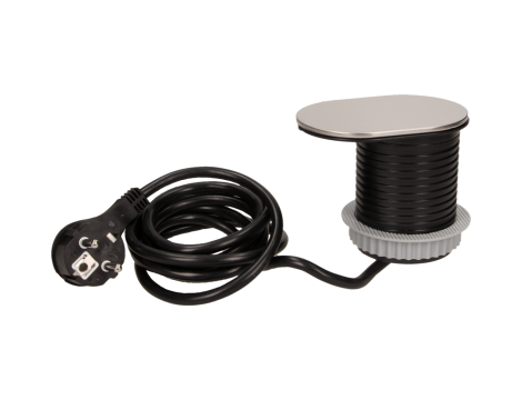 ORNO GNIAZDO MEBLOWE 6CM, WPUSZCZONE W BLAT, ŁADOWARKA USB, 1.9M%%% ...