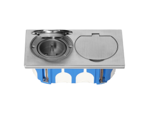 ORNO GNIAZDO PODWÓJNE HERMETYCZNE IP55 STAL NIER. WIATROSZCZELNA  ...