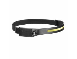 ORNO LATARKA CZOŁOWA LED COB 8W + XPE 3W AKUM. 1200mAh