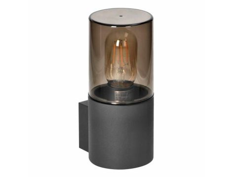 ORNO OPRAWA OGRODOWA SŁUPEK SALVIA E27 15W, IP54, SZARA ...