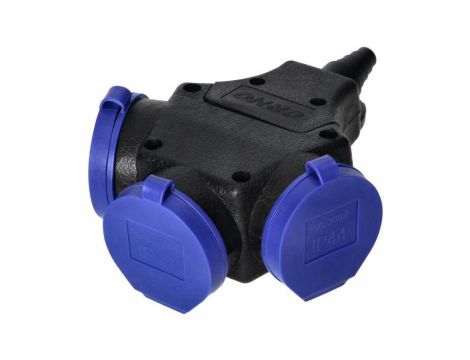 ORNO ROZGAŁĘŹNIK IP44, 3x2+Z, 16A, 230V AC