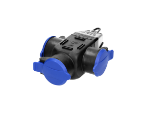 ORNO ROZGAŁĘŹNIK TRÓJGNIAZDOWY 3x2P+Z 16A IP44 SCHUKO