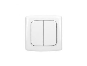 ORNO SMART HOME WŁĄCZNIK PODWÓJNY NATYNKOWY Z NADAJNIKIEM RADIOWYM......