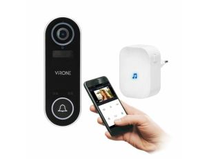 ORNO TUYA DZWONEK BEZPRZEWODOWY VIDEO IP65 + ODBIORNIK SIECIOWY WI-FI