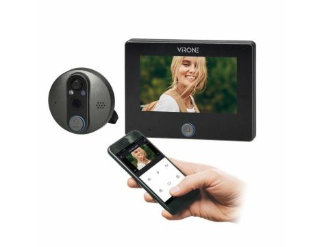 ORNO TUYA ELEKTRONICZNY WIZJER DO DRZWI 4,3" SMART