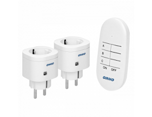 ORNO ZESTAW 2x GNIAZDA + PILOT SCHUKO ...