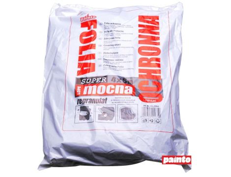 FOLIA MALARSKA 4x5 CZERWONA SUPER MOCNA