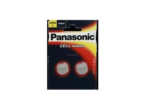 PANASONIC BATERIA  CR 2025EP/2B/2szt.