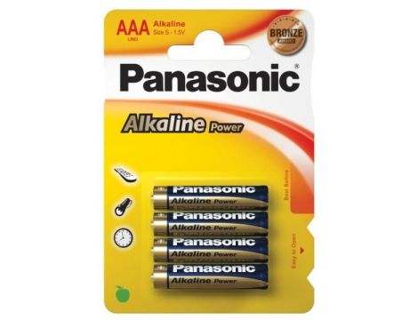 PANASONIC BATERIA ALK.LR03E/BL4szt. - 3
