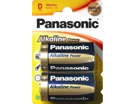 PANASONIC BATERIA ALK.LR20APB/BL2szt.
