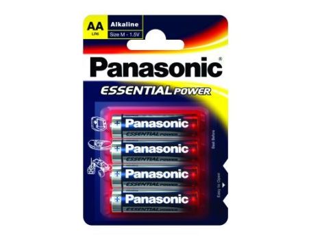 PANASONIC BATERIA ALK.LR6E/ BL4szt. - 2