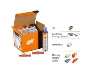 PASLODE GWOŹDZIE HC6-15+GAZ P800 /500szt. DO PULSA 800 - image 2