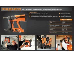PASLODE OSADZAK GAZOWY PULSA 800P+