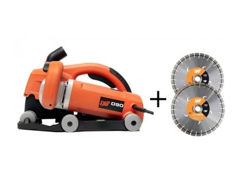 PASLODE SPIT BRUZDOWNICA DIAMENTOWA D90 2500W 2xTARCZA XTREME UNIVERSAL