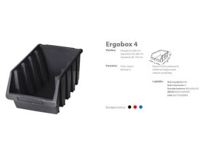 PATROL ERGOBOX 4 NIEBIESKI 204 x 340 x 155 - image 2
