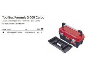 PATROL SKRZYNKA FORMUŁA 600 S ALU czerwona