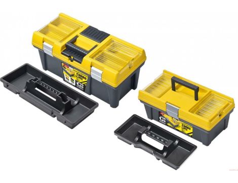PATROL SKRZYNKA STUFF 20"  + STUFF 12" PROFI CARBO żółta pokrywa,