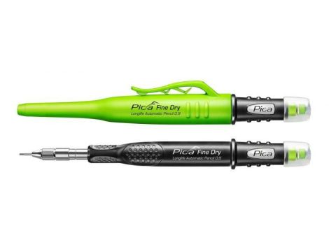PICA OŁÓWEK AUTOMATYCZNY FINE DRY 0,9mm NASADKA GUMKA