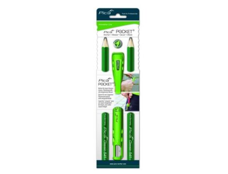 PICA OŁÓWEK KAMIENIARSKI 2szt +KOŁCZAN Z OSTRZEM. POCKET...