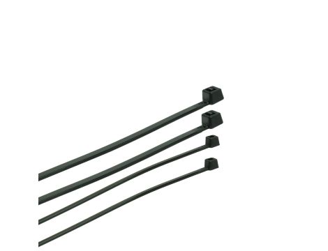 PLASTROL OPASKA PLASTIKOWA CZARNA  3,6 x 200mm 100szt.