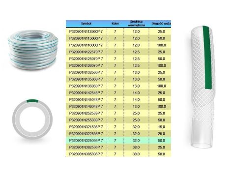 POLIX WĄŻ OGÓL.STOS.ZBR.EXTRA  32,0*50m. 4-WARSTW...