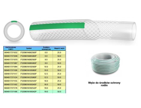 POLIX WĄŻ ŚRODKÓW OCHRONY ROŚLIN 12.5*50 m 4-WARSTW.