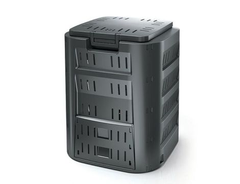 PP.KOMPOSTOWNIK  220L CZARNY COMPOGREEN WOODY