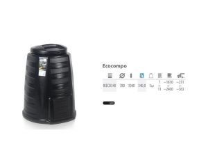 PP.KOMPOSTOWNIK  340L CZARNY
