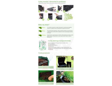 PP.KOMPOSTOWNIK  380L CZARNY