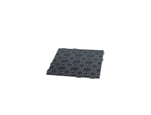 PP.KRATKA AŻUROWA MOSAIC CZARNA