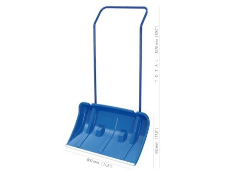 PP.ŁOPATA PODWÓJNA ARCTIC NIEBIESKA 80cm