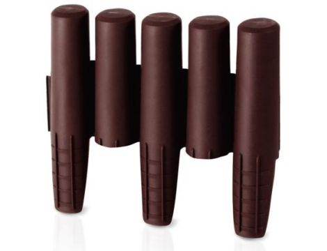 PP.PALISADA OGRODOWA 5 BRĄZ 2,7m .