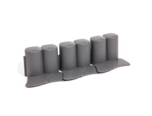 PP.PALISADA OGRODOWA 6 SZARY 3,02m